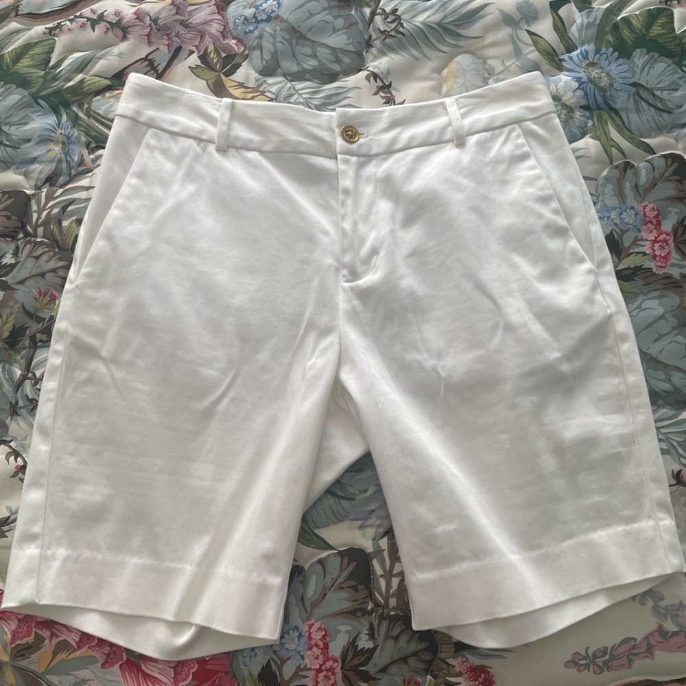 Ralph Lauren White Bermuda Shorts